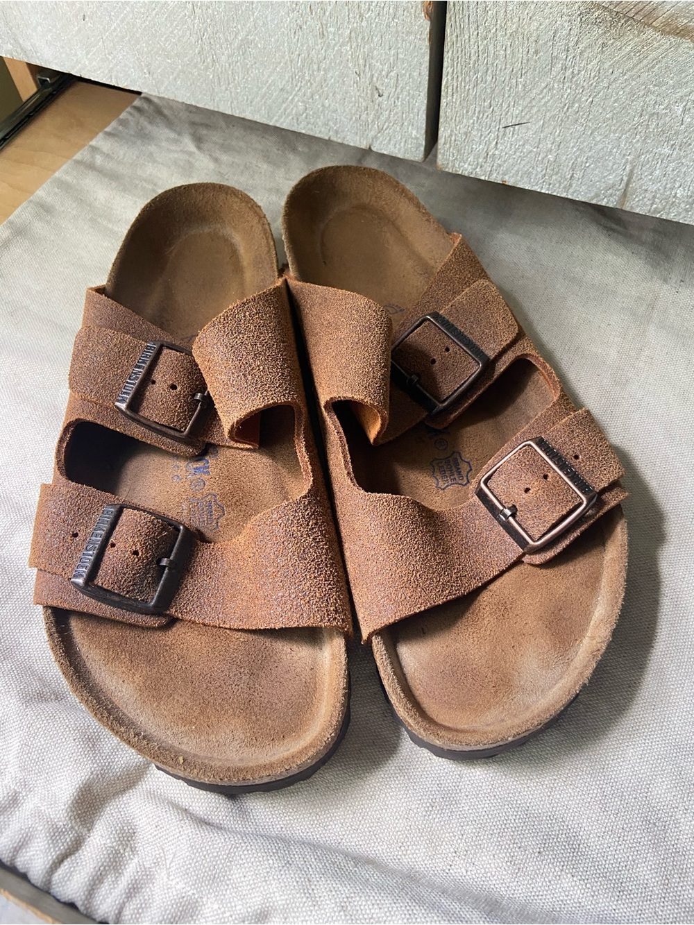 Birkenstock Arizona Sandals Sumatra Brown